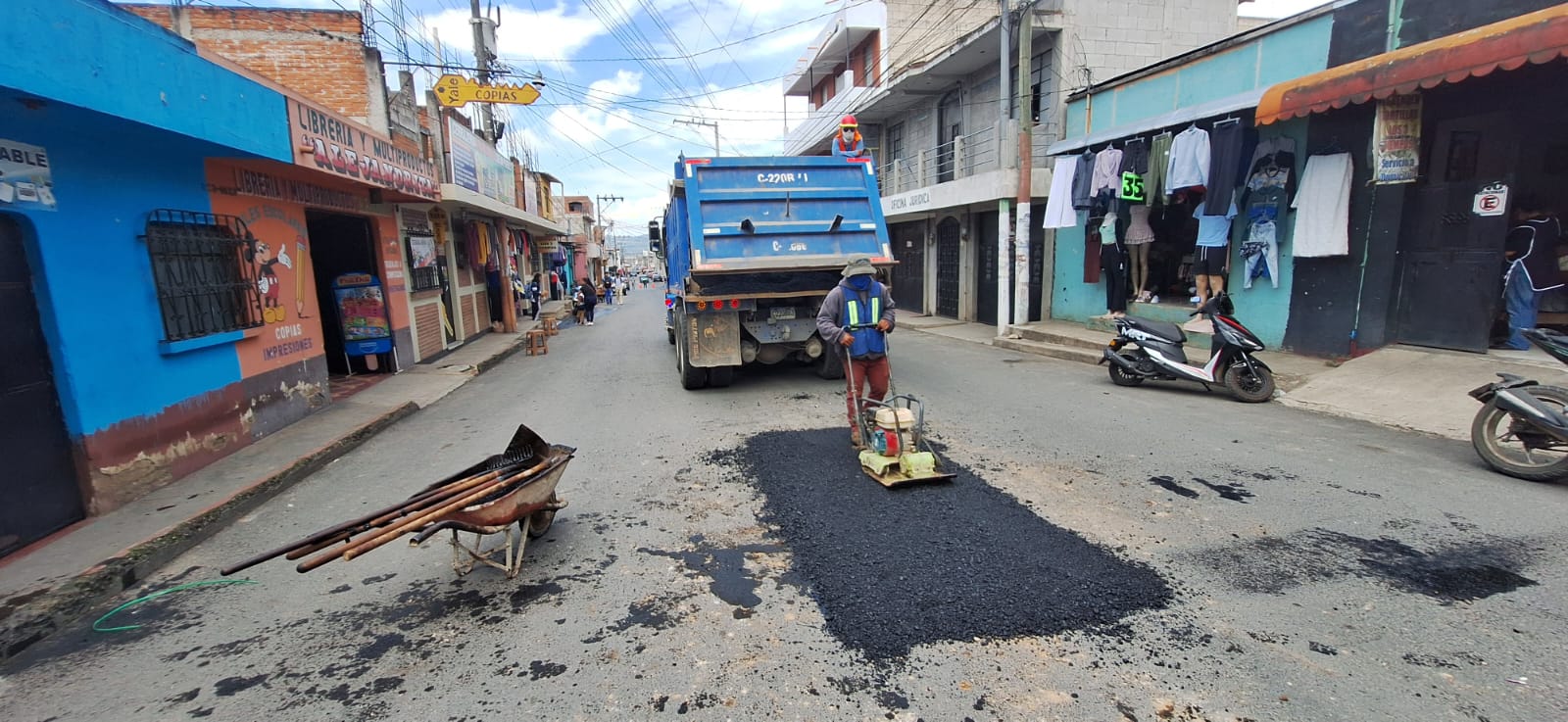 Proyecto de pavimentacion de ZARCO.